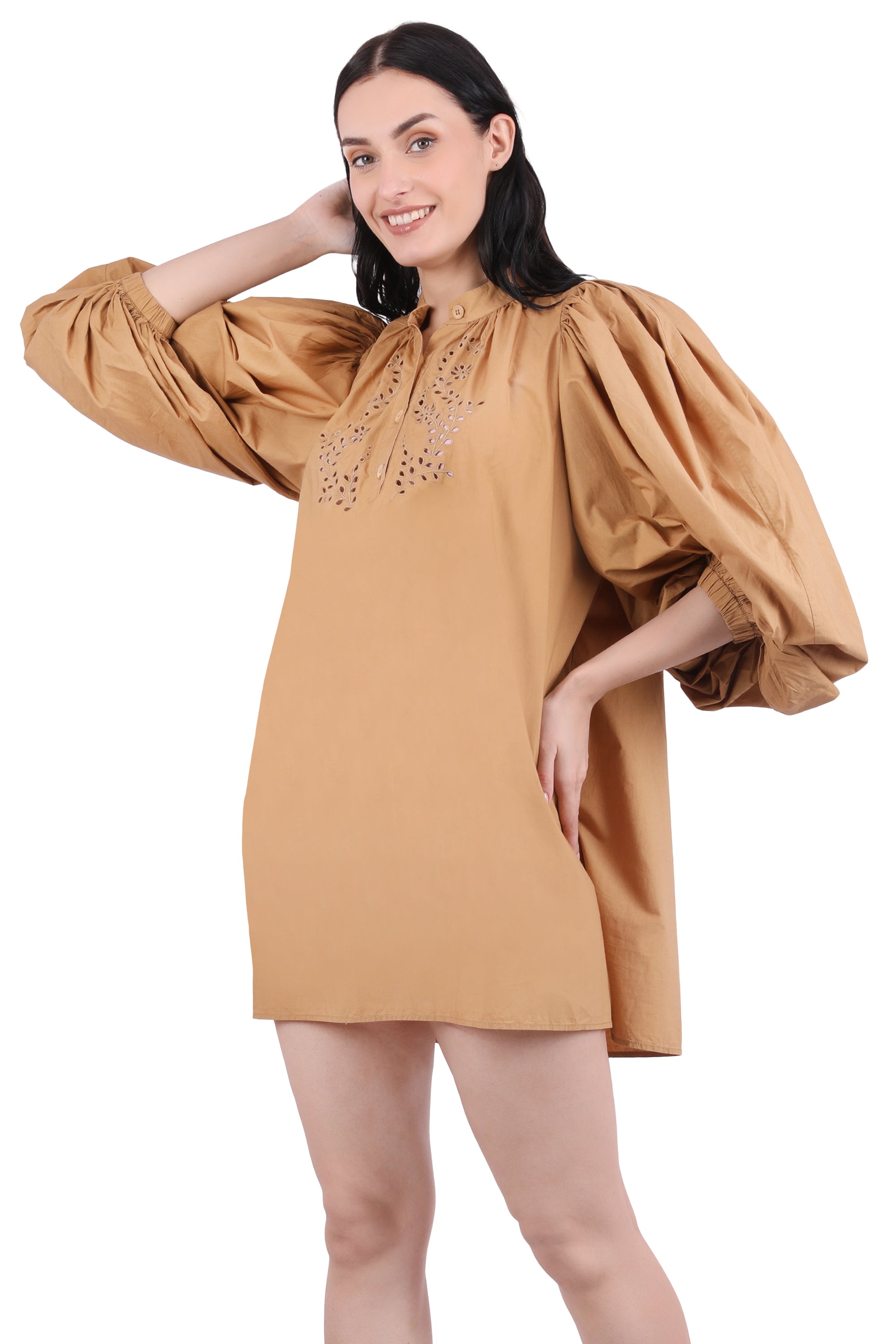 Vello dress (Beige)