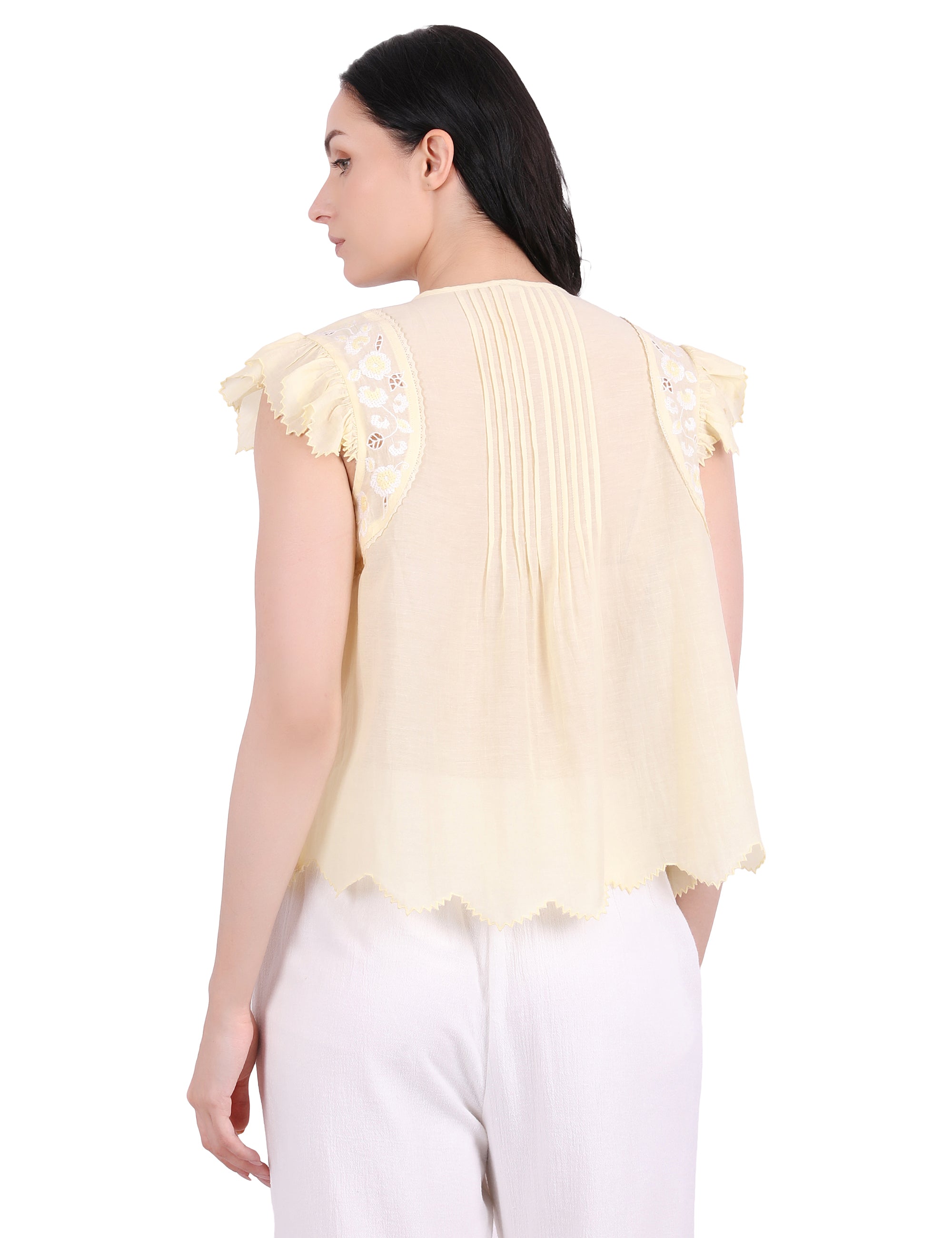 Celis Top (Yellow)