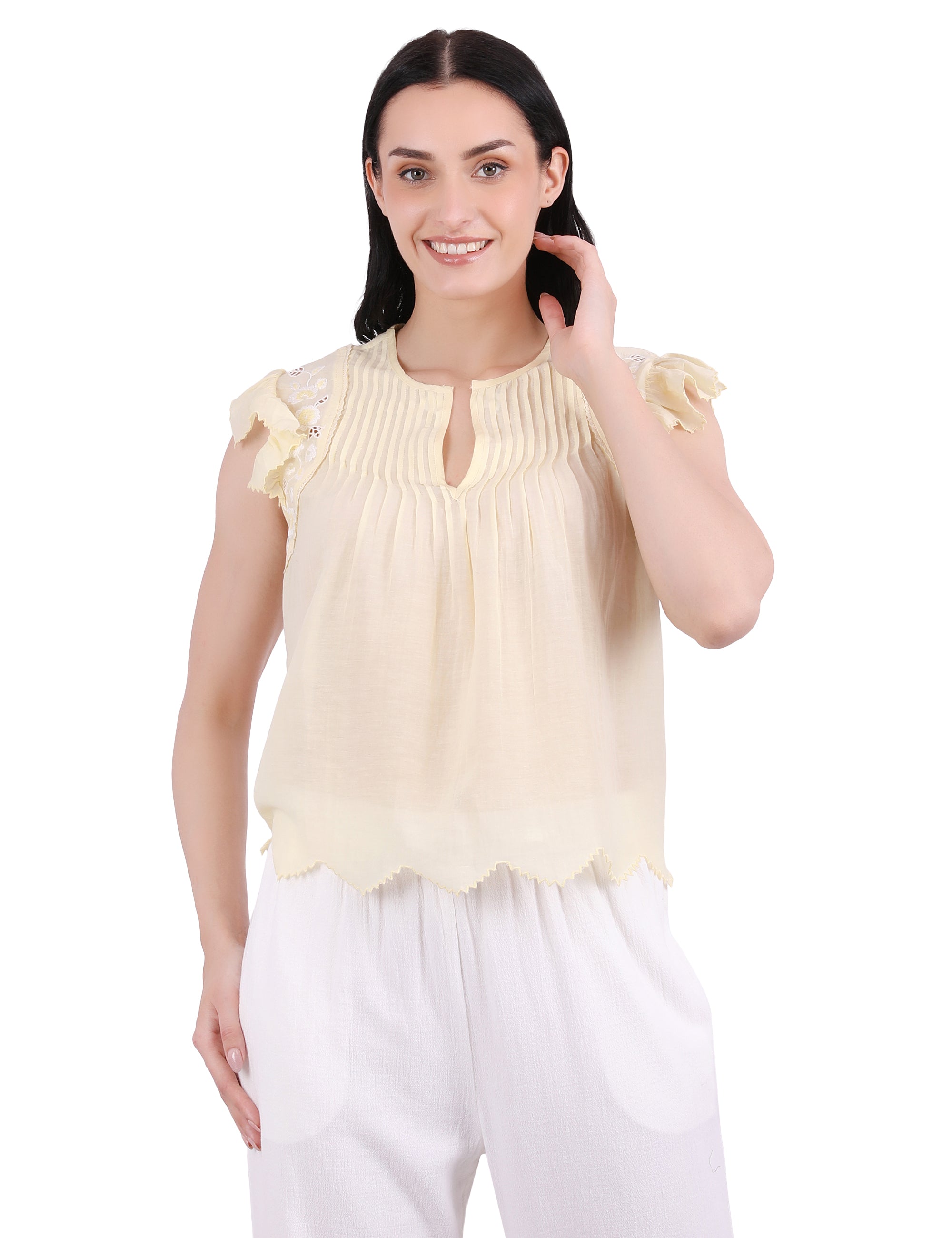 Celis Top (Yellow)