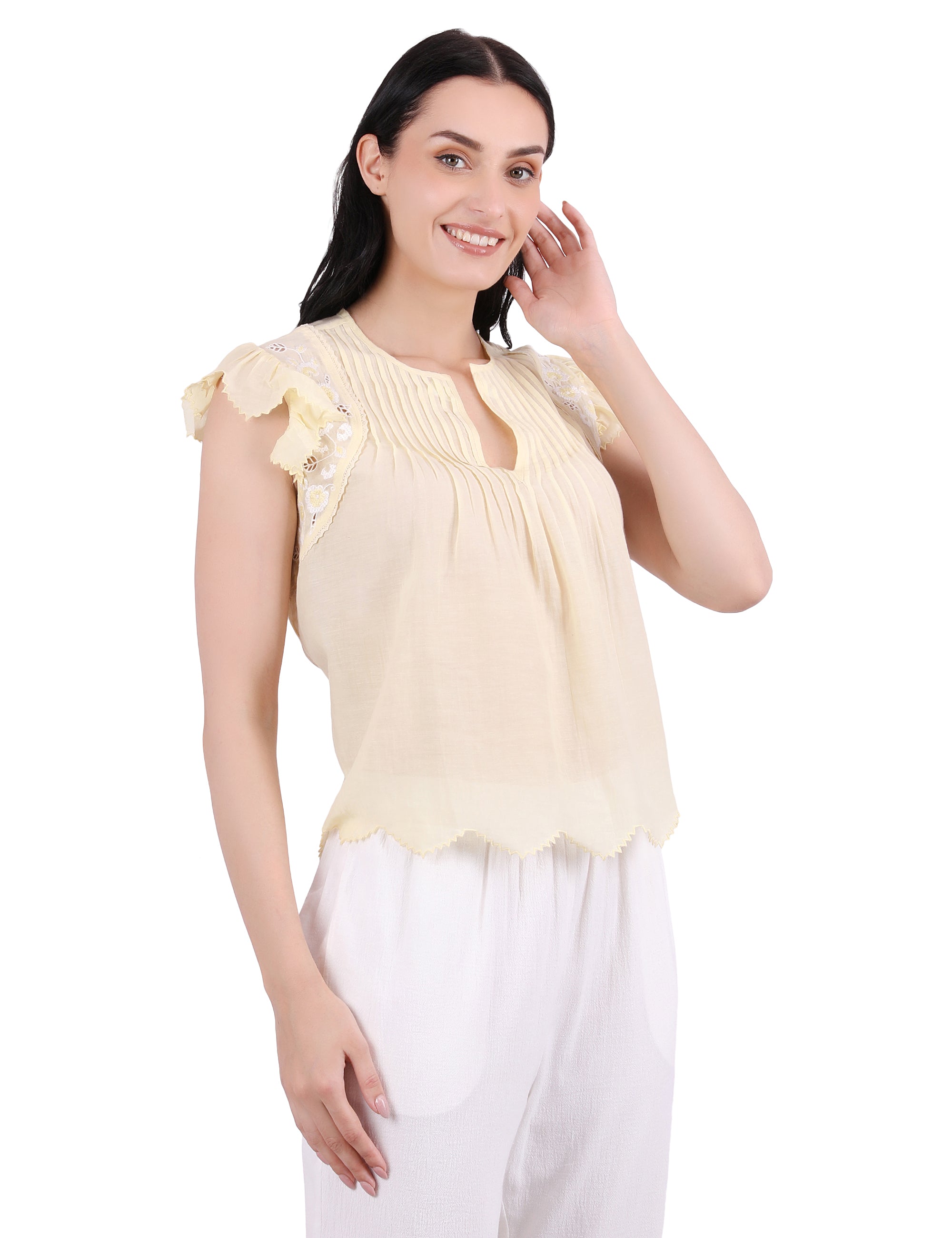 Celis Top (Yellow)